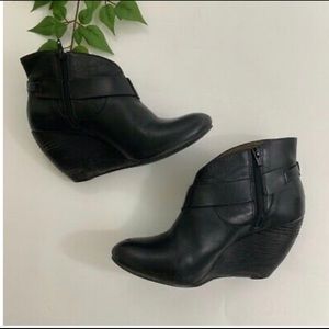 Anthropologie Black Booties